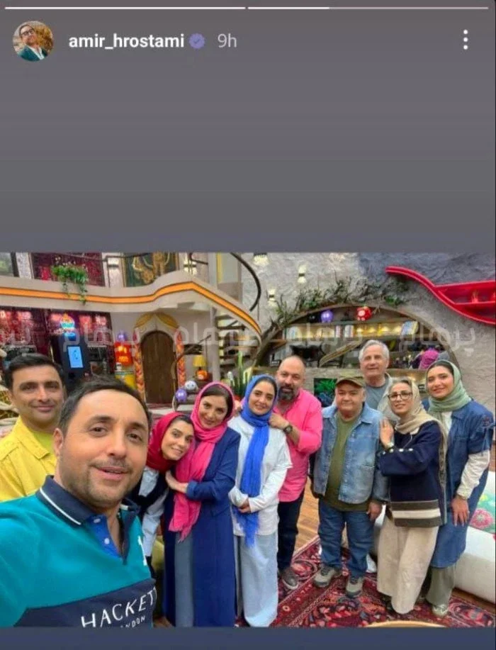 عکس اکبر عبدی و همسرش در جوکر اکبر عبدی و همسرش در جوکر